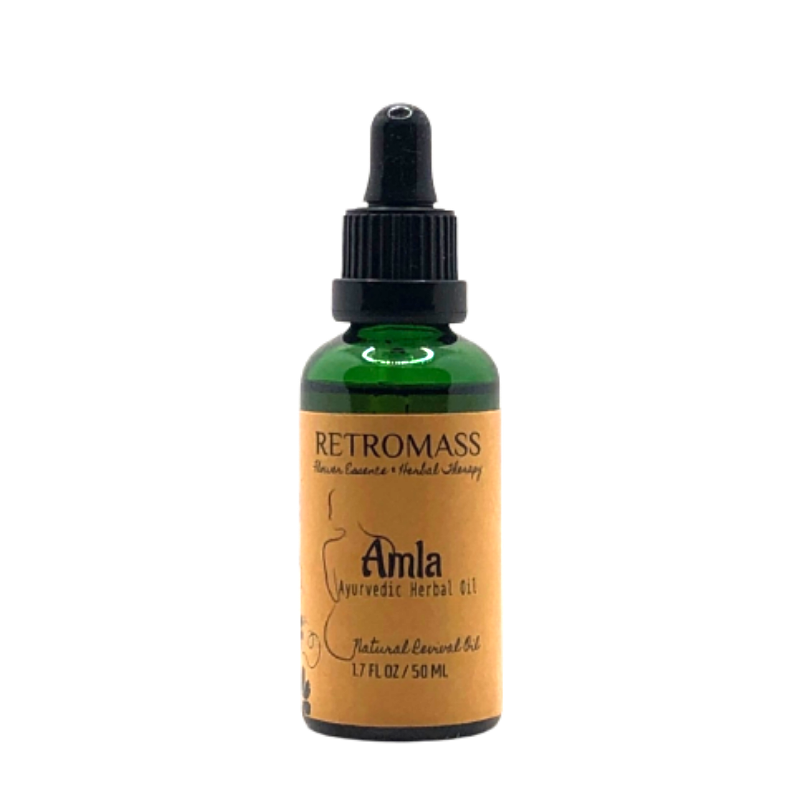 Amla Oil - Ayurvedic Herbal Remedy - Certified Organic by Retromass