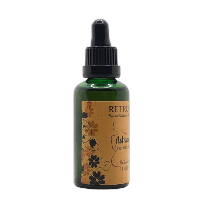 Ashwagandha Oil - Ayurvedic Herbal Remedy - Certified Organic by Retromass