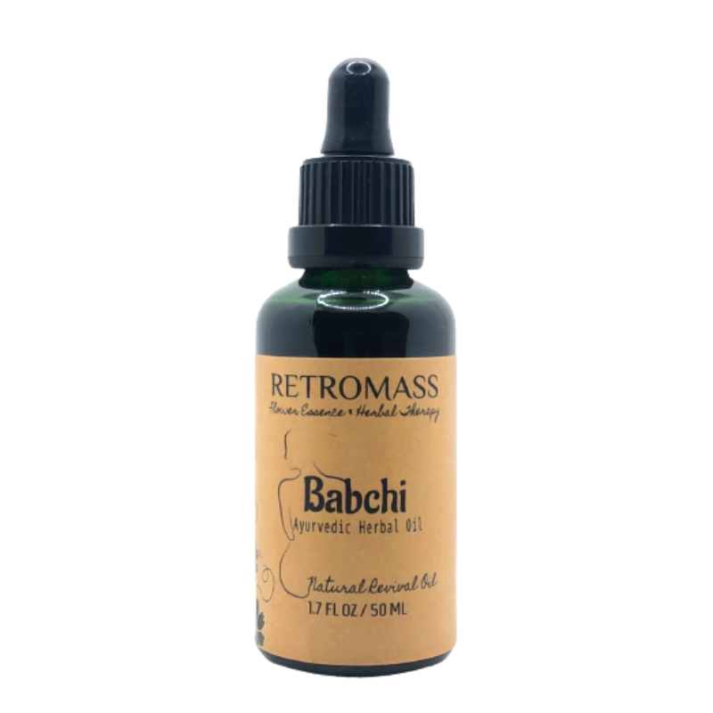 Babchi Oil - Ayurvedic Herbal Remedy - Certified Organic by Retromass