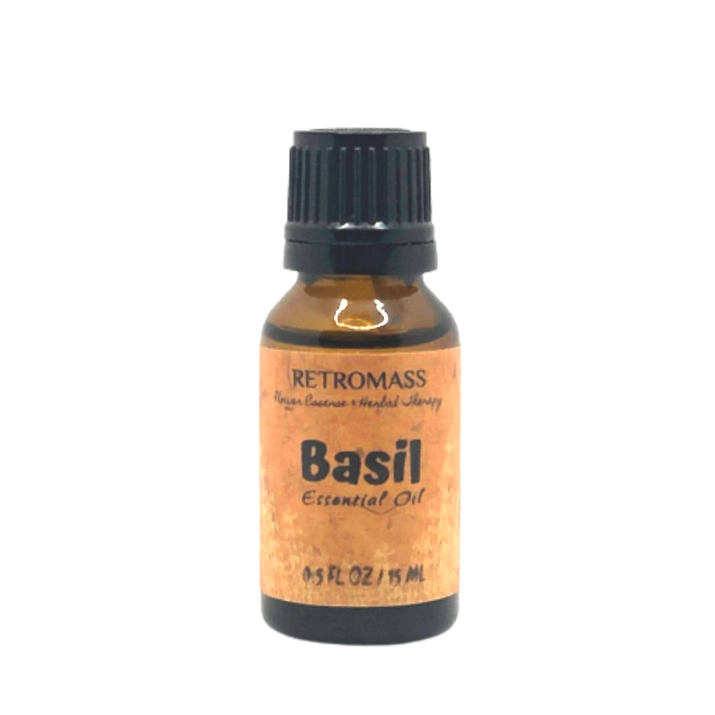 Basil Essential Oil Certified Organic by Retromass