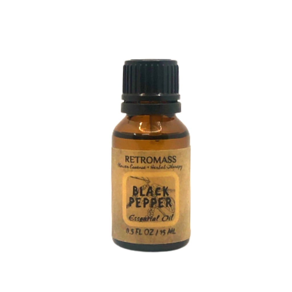 Black Pepper Essential Oil Certified Organic by Retromass