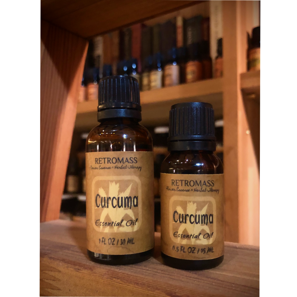 Curcuma Essential Oil by Retromass.