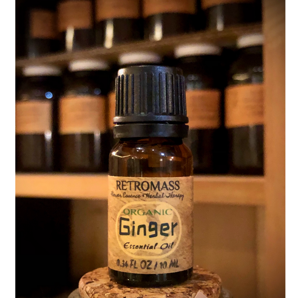 Ginger Essential Oil Certified Organic by Retromass