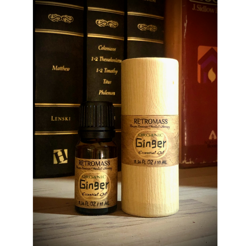 Ginger Essential Oil Certified Organic by Retromass