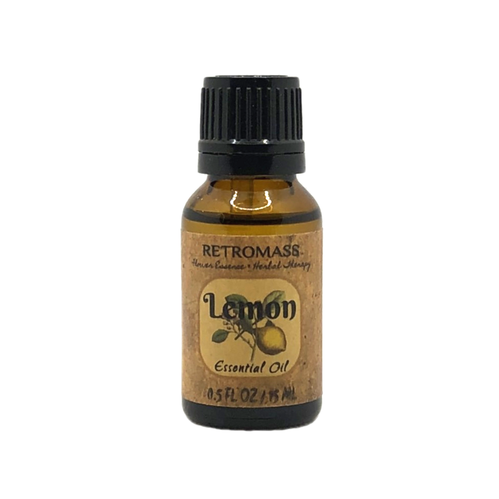 Lemon Essential Oil Certified Organic by RETROMASS