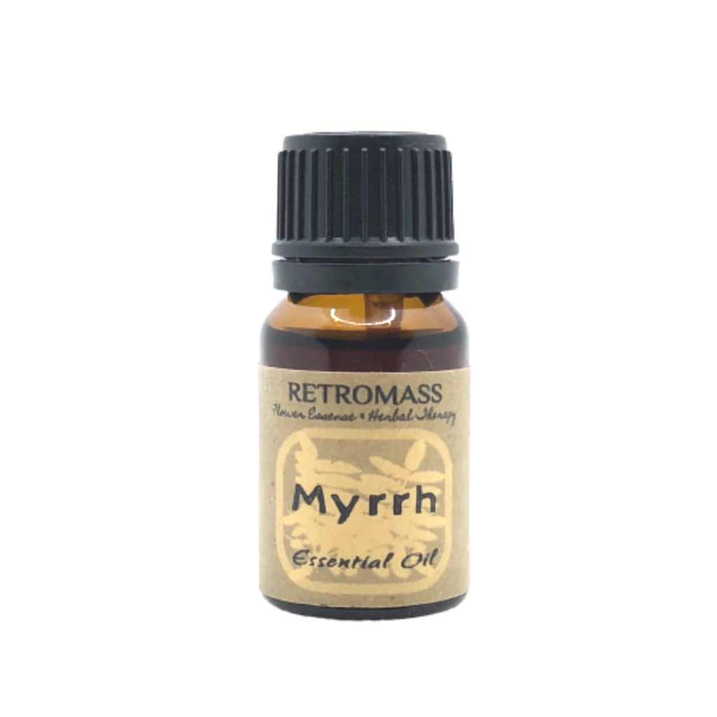 Myrrh Essential Oil 10ml  Certified Organic by Retromass