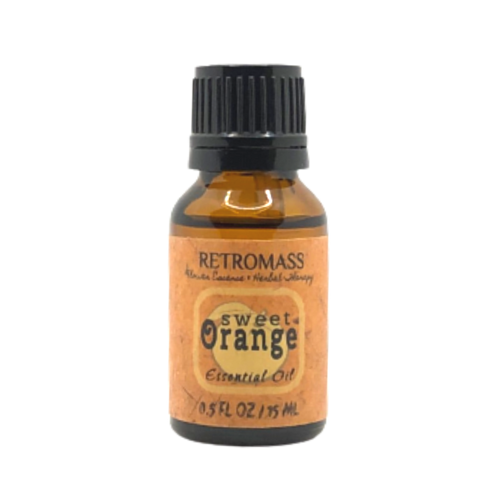 Sweet Orange Essential Oil - Certified Organic by Retromass.