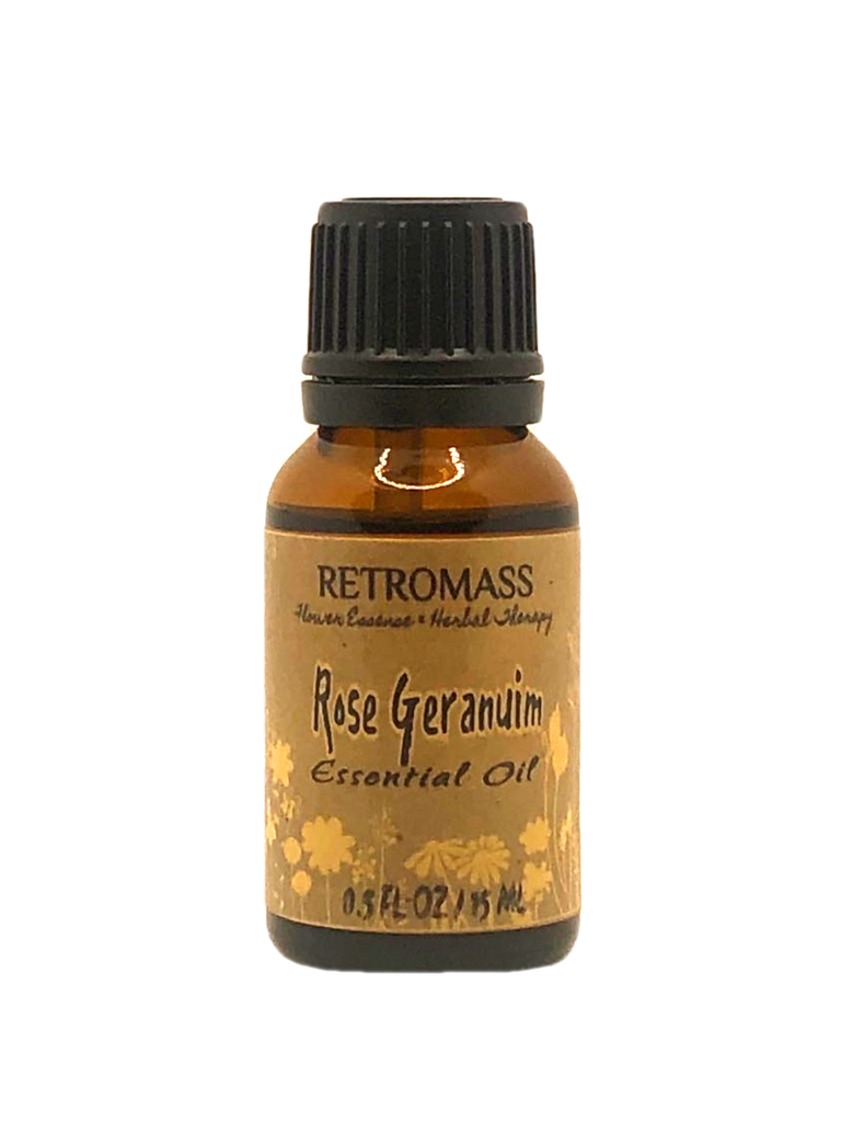 Rose Geranium Essential Oil by Retromass.