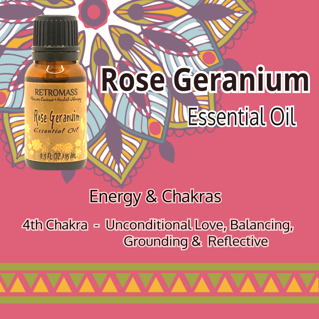 Rose Geranium Essential Oil by Retromass