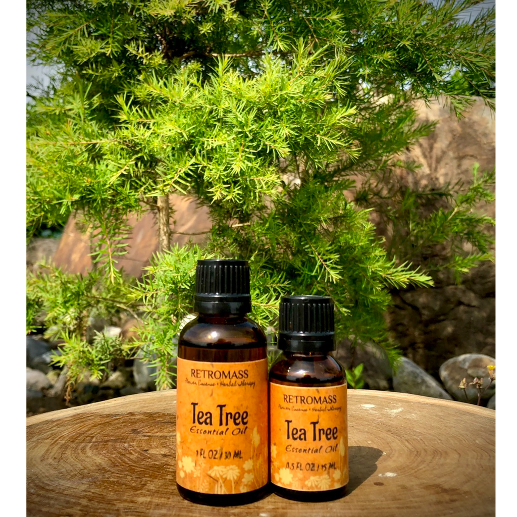 Tea Tree Essential Oil - Certified Organic by Retromass.