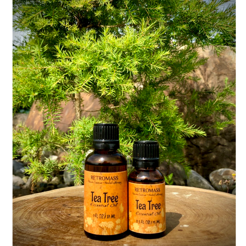 Tea Tree Essential Oil - Certified Organic by Retromass.