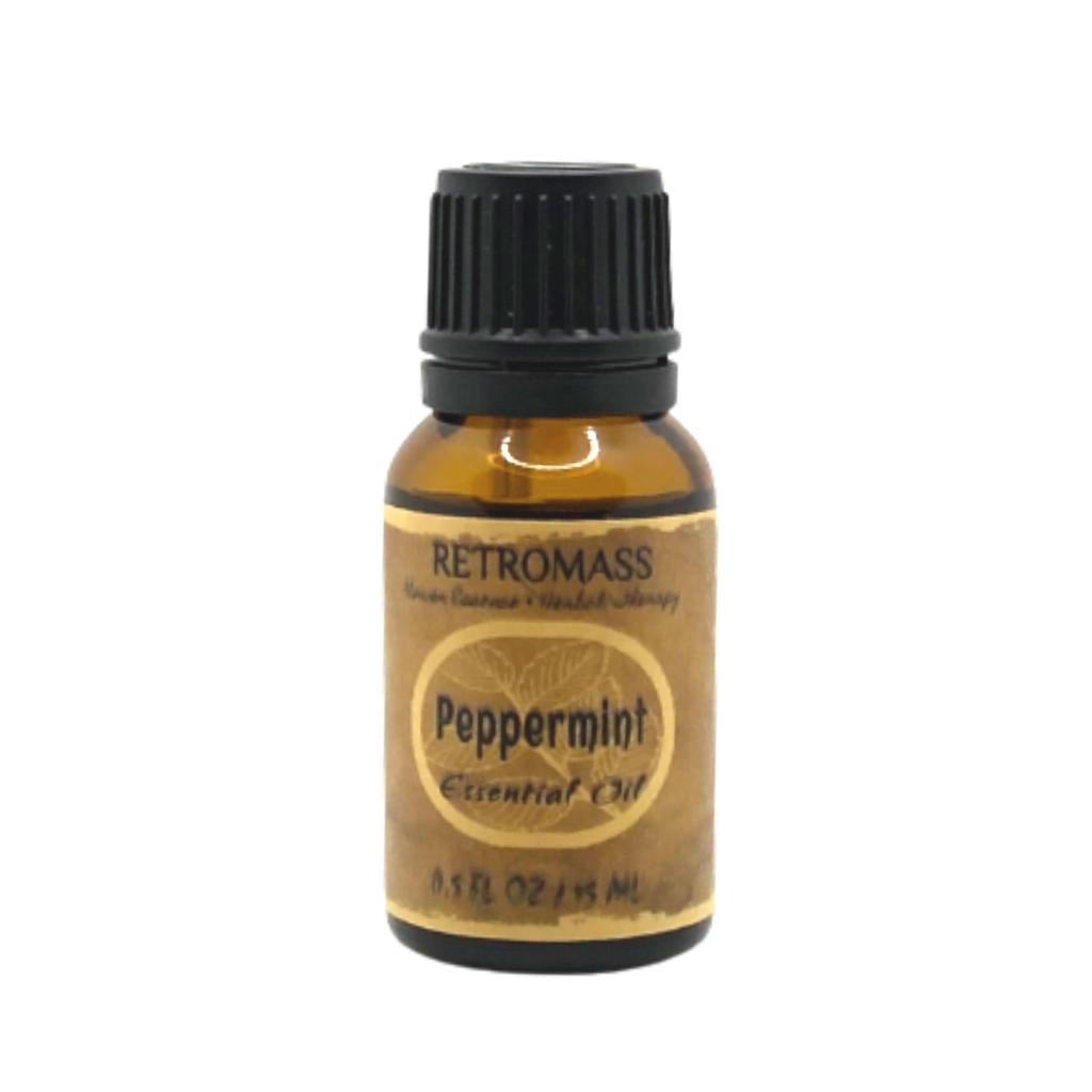 Peppermint Essential Oil Certified Organic by Retromass.